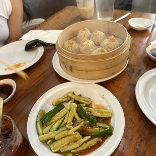 Cucumber and their crawfish bao is a must.