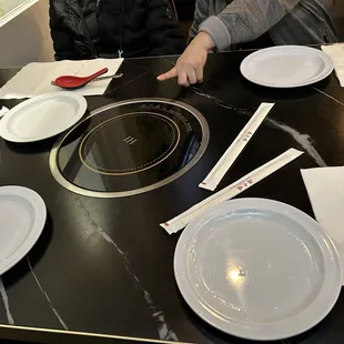 Hot pot stove we didn't use