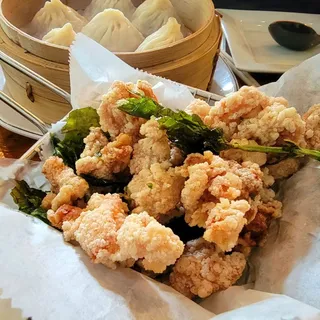 Basil Popcorn Chicken