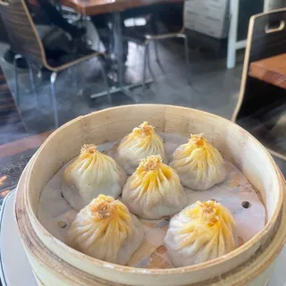 Crabmeat and Crawfish Bao Dumplings