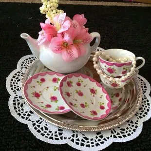 Decorations for a baby shower