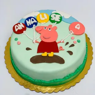 Dominican cake Fondant