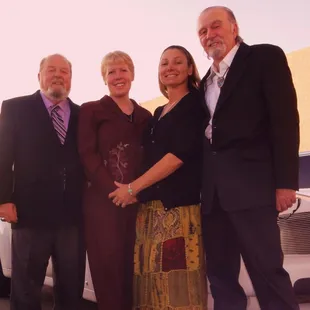 The Johnson's L-R Johnny, Anna, Diana, Rudy