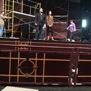 Our Tony and Maria rehearsing for opening next weekend!