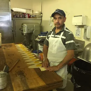 A New Baker since last year come to join our variety of mexican breads and pastries