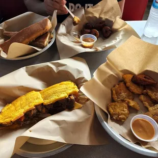 Tostones Maduros Hebaro Pernil