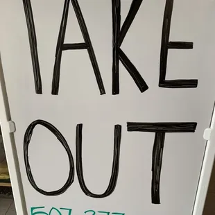 Take out!!!