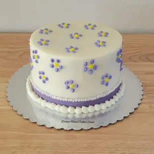 Recreated a bride and grooms top tier of their wedding cake!