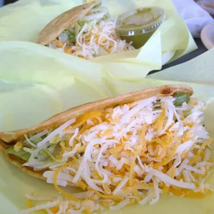 Line-up the tacos...#1, #2, #3...