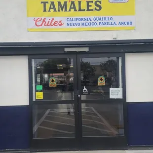Main entry outside