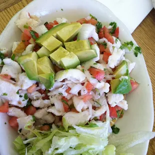 Tostada de Ceviche