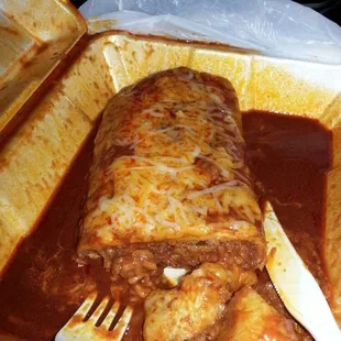 Red Wet Burrito