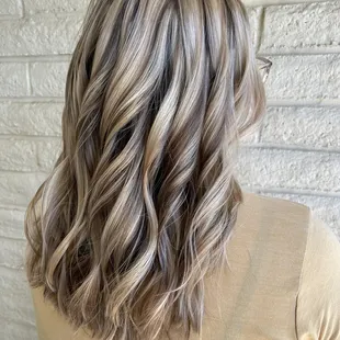 Specializing in dimensional highlights, balayage, gray coverage, smoothing treatments, call or text Diane 559-281-4161