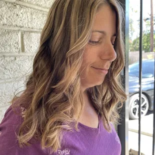 Specializing in dimensional highlights, balayage, gray coverage, smoothing treatments, call or text Diane 559-281-4161