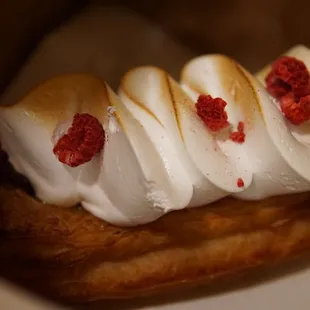 Raspberry calamansi danish.