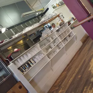 Delicious Steak and Blue Cheese Sandwich. Great kitchen.