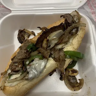 Philly Cheese Steak Sandwich
