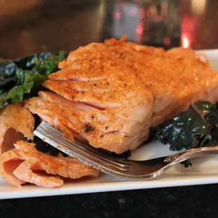 Perfectly Cooked Salmon (picture courtesy SJK)