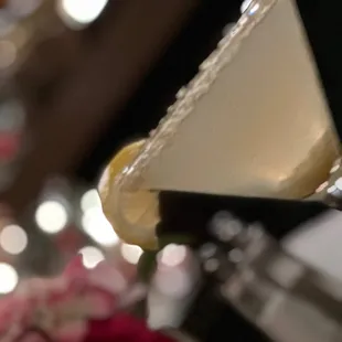 Lemon drop... wife said it was the best drink she had...