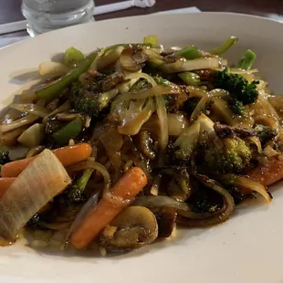 Vegan stir fry