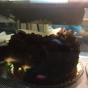Huge chocolate heaven cake yum