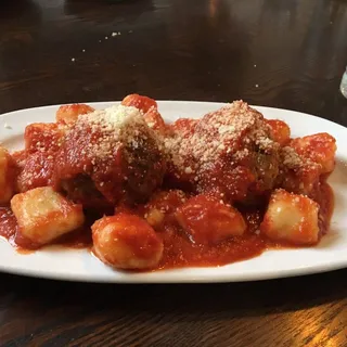 Gnocchi with Meatballs