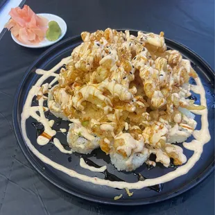 Popcorn Shrimp Roll