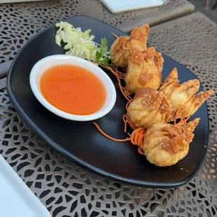 Crab Rangoon my favorite!