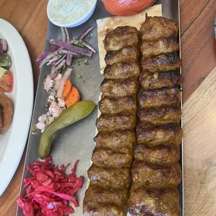 Beef Koobideh Plate