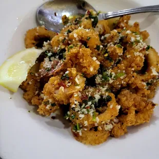 Garlic Spicy Calamari