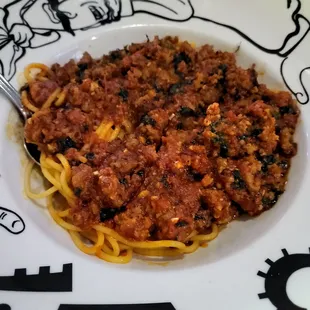 Spaghetti With Spicy Sausage Sauce