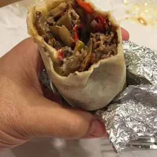 Steak bomb. Sans salami.