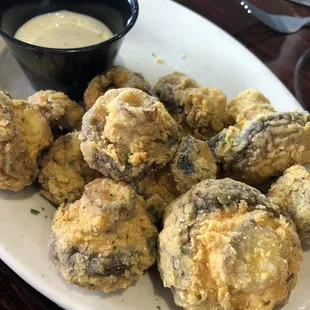 Fried mushrooms