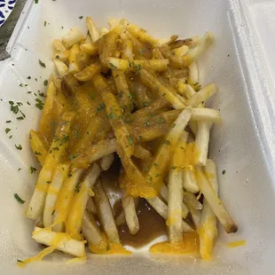 Dirty fries, please fry the fries
