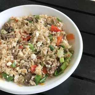 The Danielson brown rice bowl with Chipotle Honey dressing