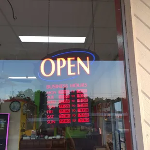 outside