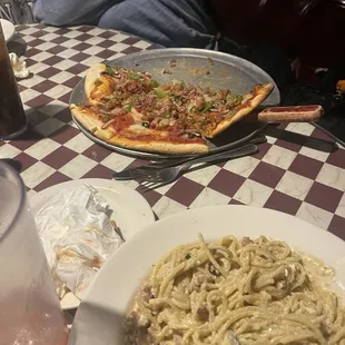 Fettuccine Alla Carbonara feo