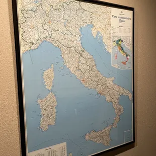a map of italy