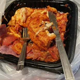 My Meat Calzone