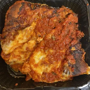 Original Calzone Alforno. BURNT!