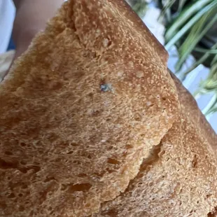 a half eaten sandwich
