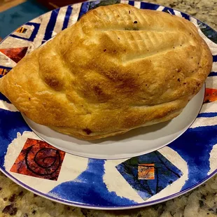 The BEST tasting Calzone in all the land! :)