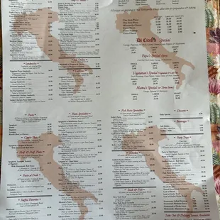 New Menu