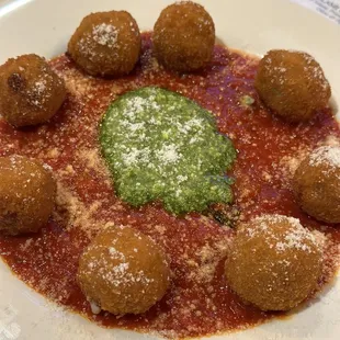 First time trying Arancini was pretty good