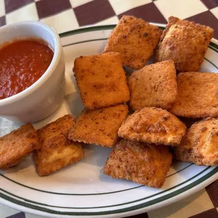 Toasted Ravioli appetizer