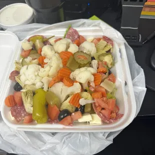 Antipasto salad I guess