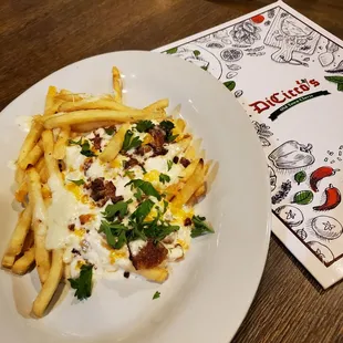 Small order of Italian Nachos