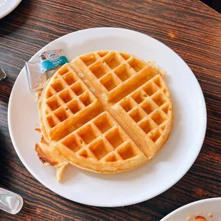 Belgian waffle / $8