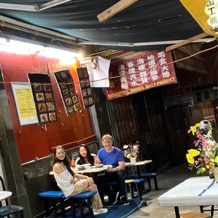 Dining at this hidden gem that has delicious and fresh food that make your mouth water.