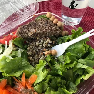 Greens and Grains Salad